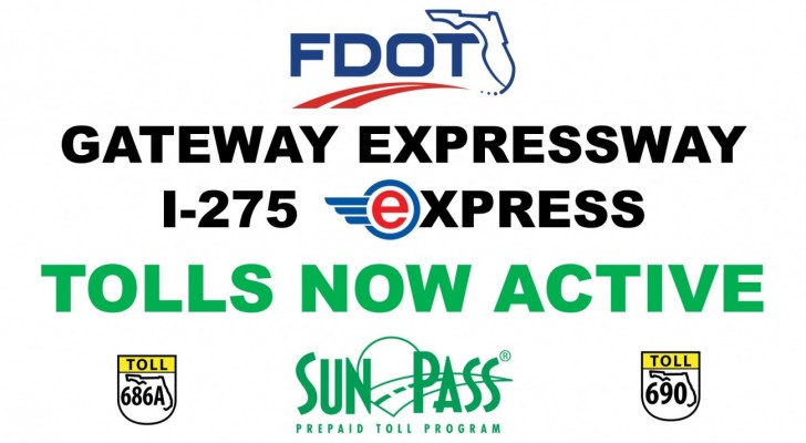 Tolls Now Being Collected on Gateway Expressway and I-275 Express Lanes